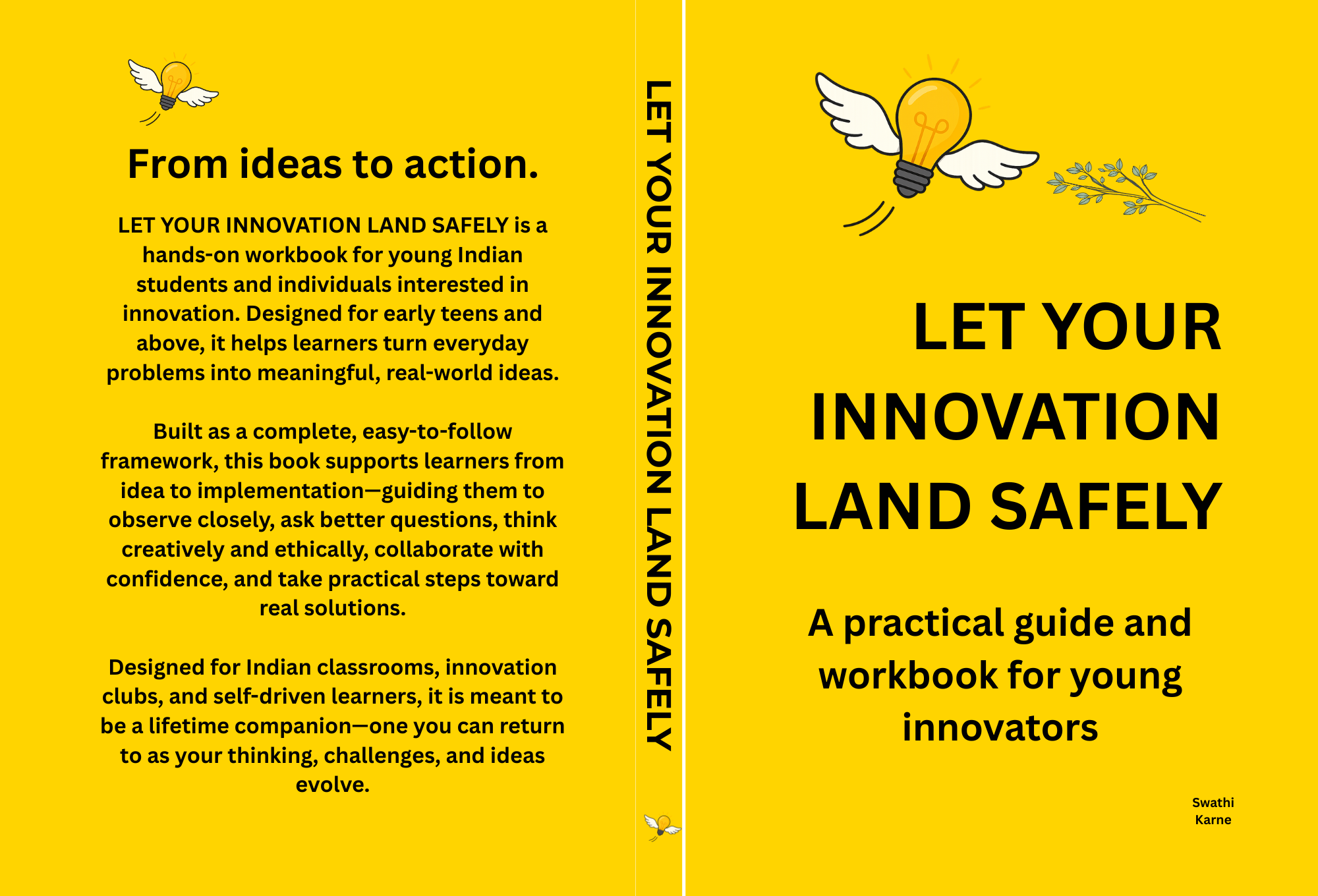 From Students to Innovators book front and back
